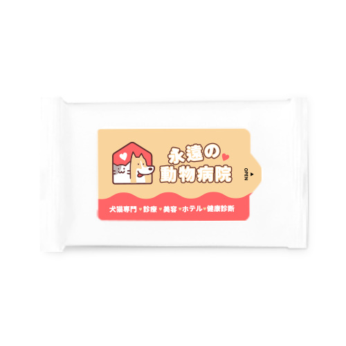 激安 販促用オリジナルウェットティッシュの製作