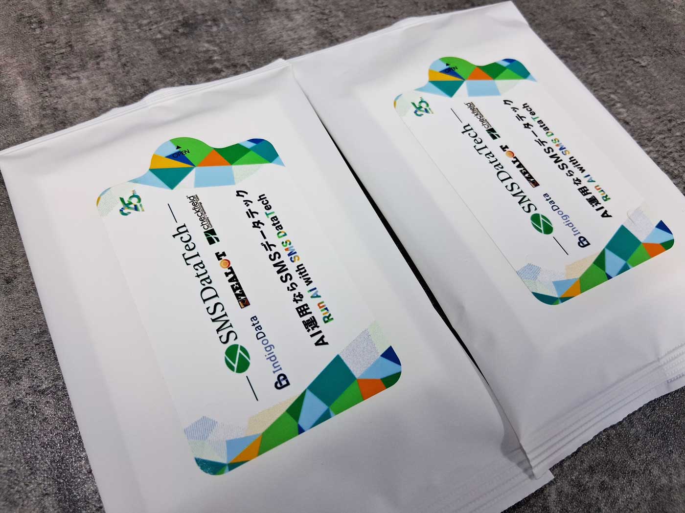 販促用ウェットティッシュの製作事例